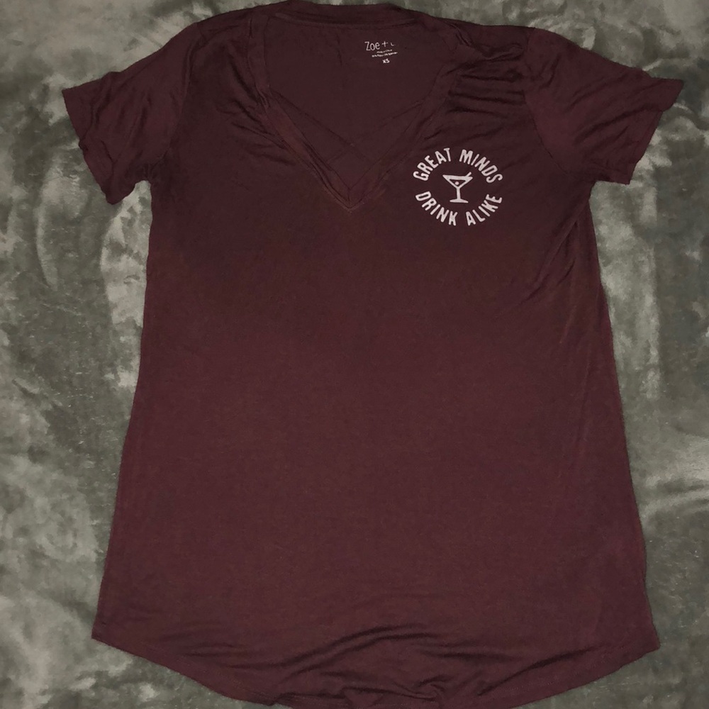 Great minds drink alike t shirt